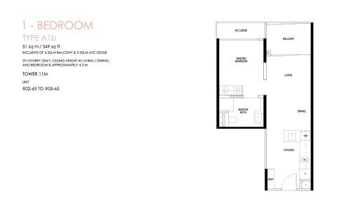 daintree-floor-plan-1bedroom-A1b