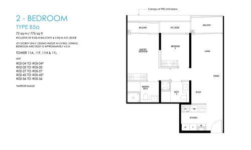 daintree-floor-plan-2bedroom-B5a