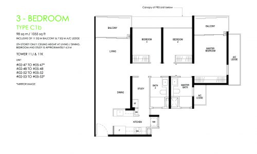 daintree-floor-plan-3bedroom-C1b