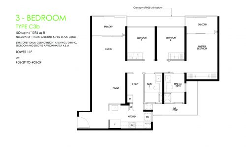 daintree-floor-plan-3bedroom-C3b